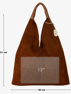 Leder-Shopper