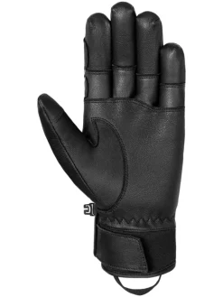Leder-Ski-/ Snowboardfingerhandschuhe 