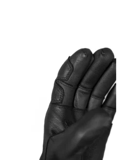 Leder-Ski-/ Snowboardfingerhandschuhe 