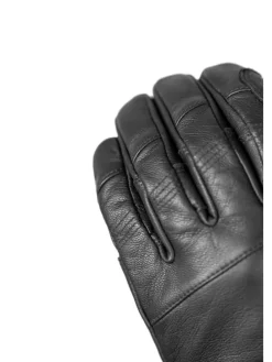 Leder-Ski-/ Snowboardfingerhandschuhe 