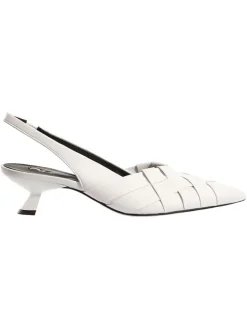 Leder-Slingpumps 