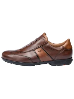 Leder-Slipper "Albano" in Braun