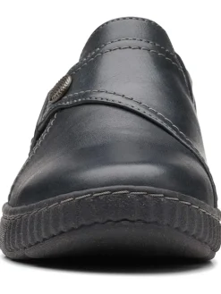 Leder-Slipper 