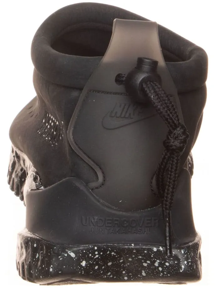 Leder-Slipper "Nike X Undercover Moc Flow" in Schwarz