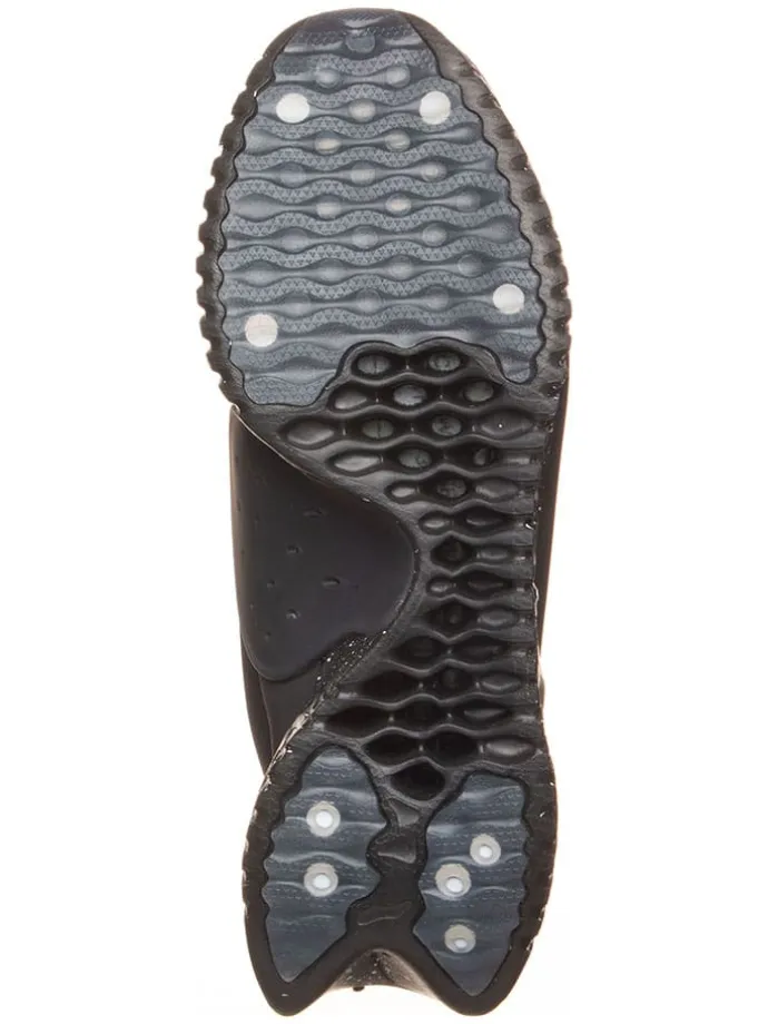 Leder-Slipper "Nike X Undercover Moc Flow" in Schwarz