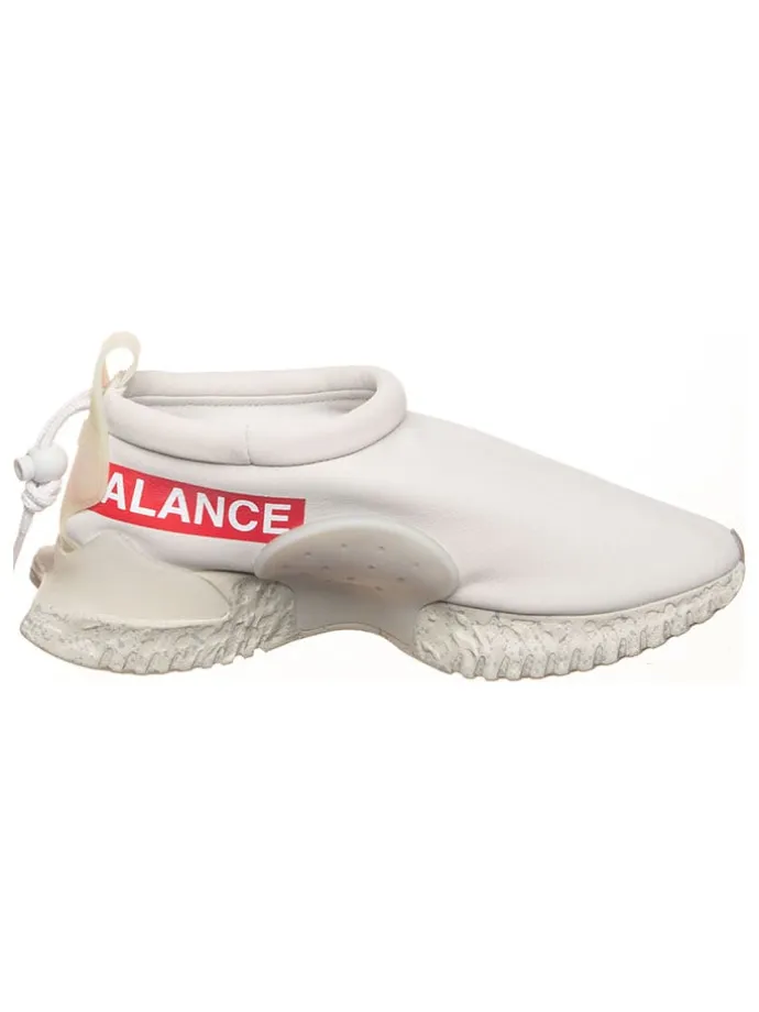 Leder-Slipper "X Undercover Moc Flow" in Creme