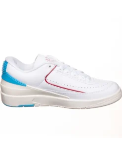 Leder-Sneaker ''2 Retro Low'' in Weiß