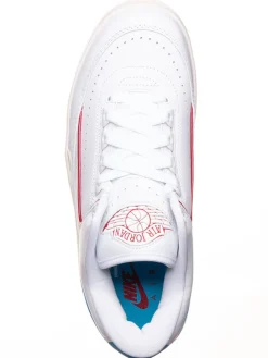 Leder-Sneaker ''2 Retro Low'' in Weiß