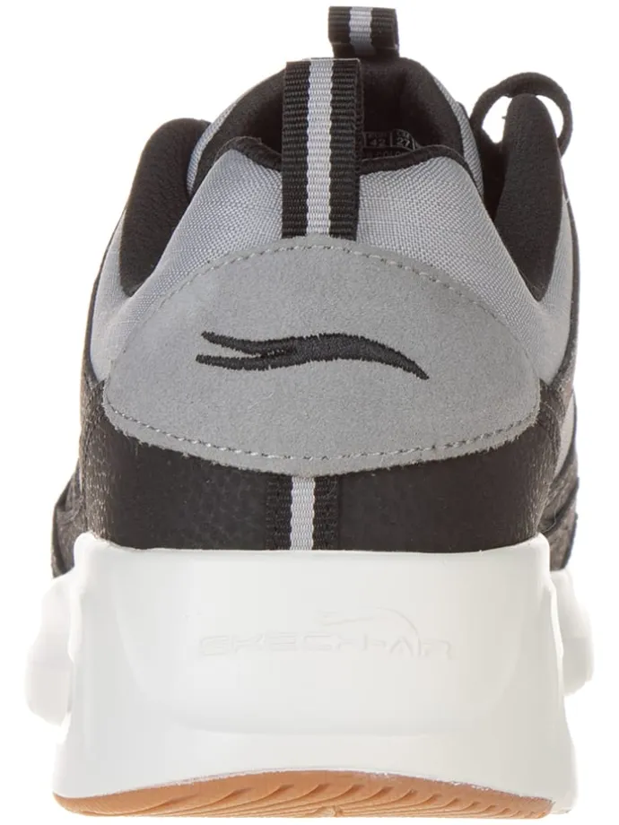 Leder-Sneakers "Air Court Yatton" in Grau/ Schwarz
