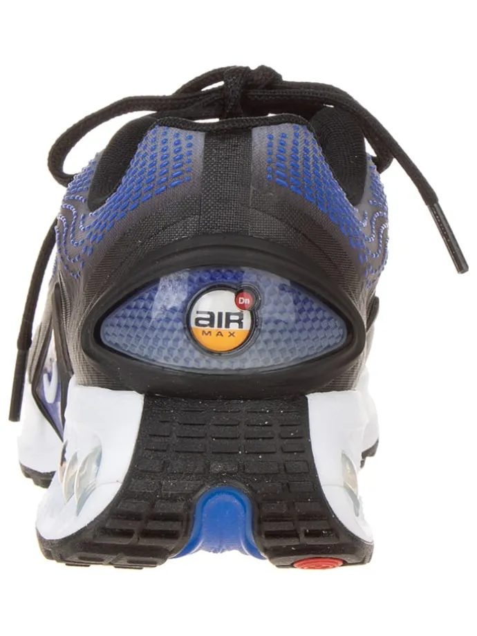 Leder-Sneakers "Air Max Dn" in Schwarz/ Blau