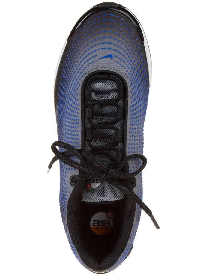 Leder-Sneakers "Air Max Dn" in Schwarz/ Blau