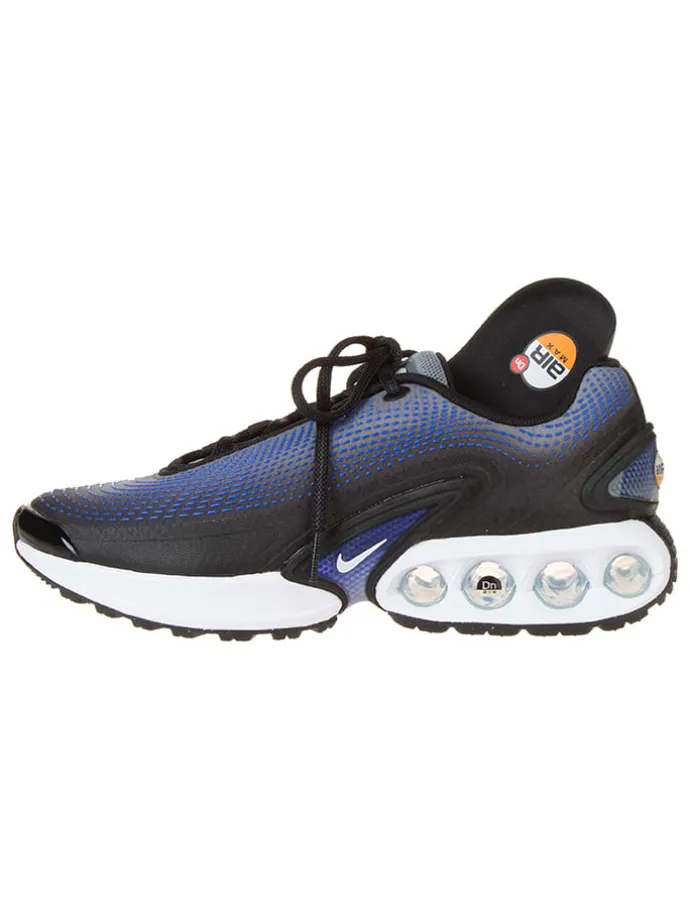 Leder-Sneakers "Air Max Dn" in Schwarz/ Blau