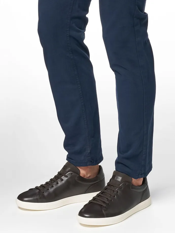 Leder-Sneakers "Avola" in Schwarz