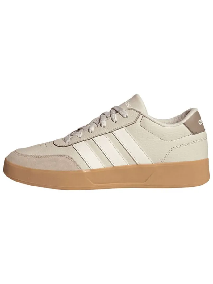 Leder-Sneakers "Breaknet 3.0" in Beige