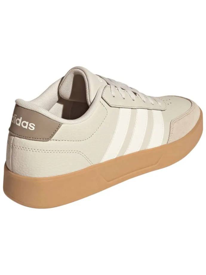 Leder-Sneakers "Breaknet 3.0" in Beige