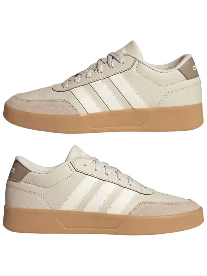 Leder-Sneakers "Breaknet 3.0" in Beige
