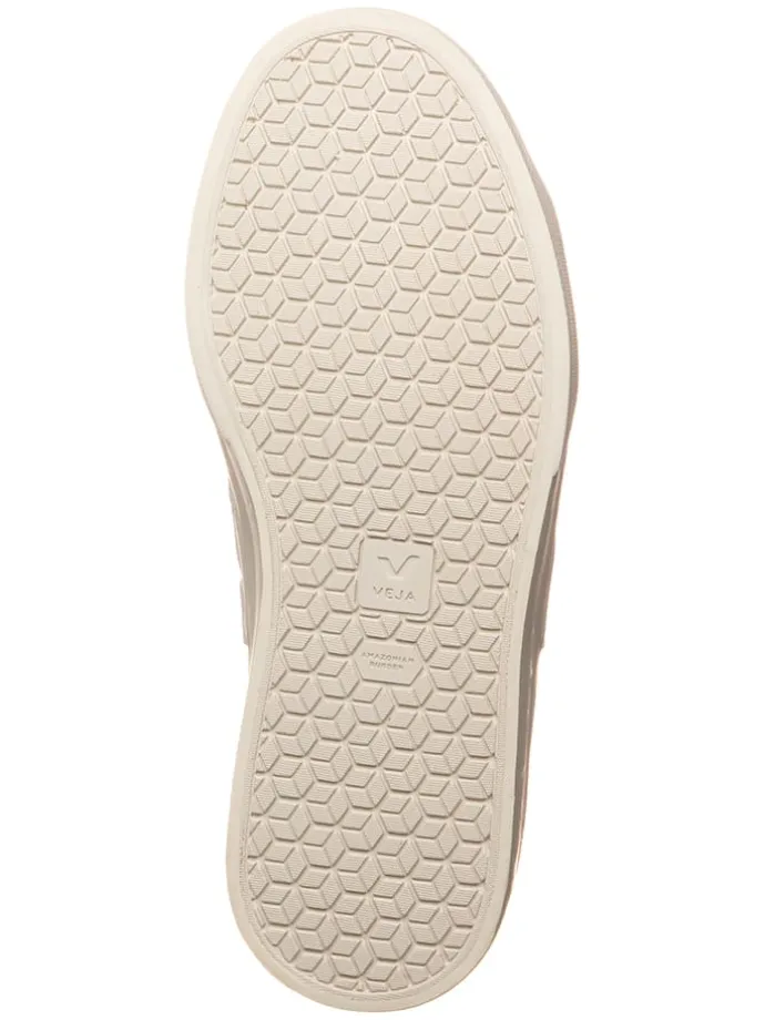 Leder-Sneakers "Campo" in Weiß/ Creme