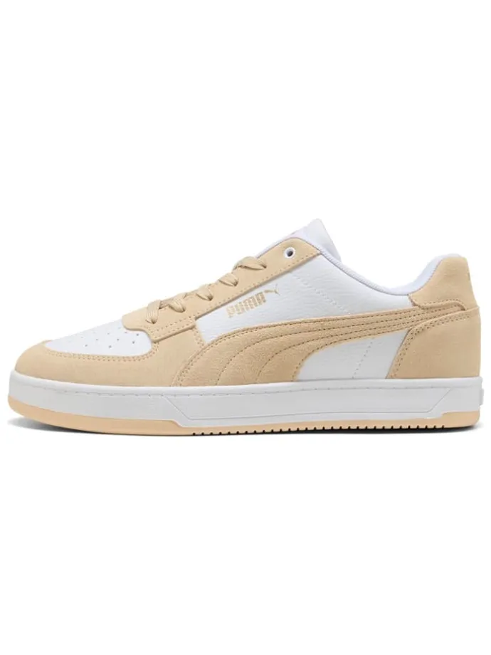 Leder-Sneakers "Caven 2.0 Mono" in Weiß/ Beige