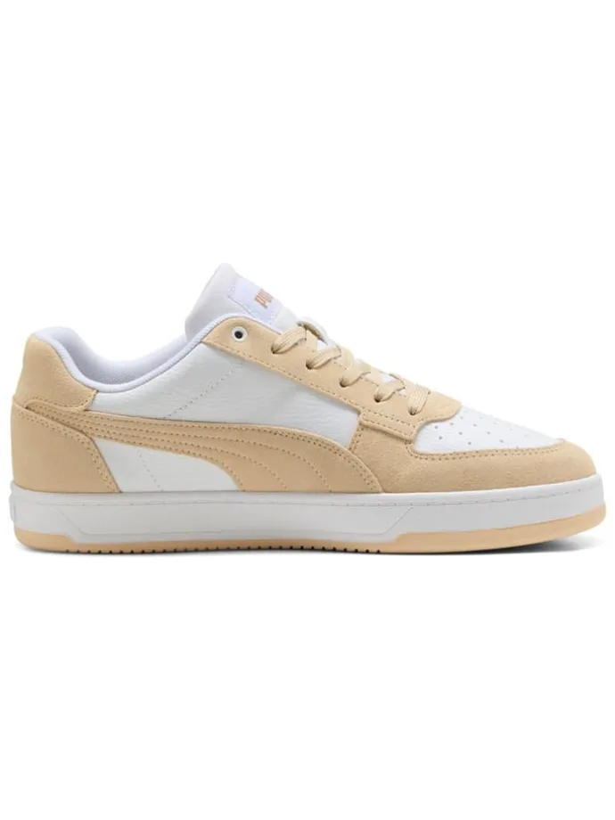 Leder-Sneakers "Caven 2.0 Mono" in Weiß/ Beige