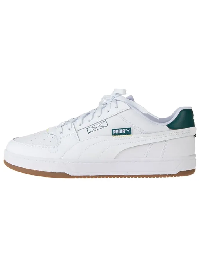 Leder-Sneakers "Caven 2.0 VTG" in Weiß/ Grün