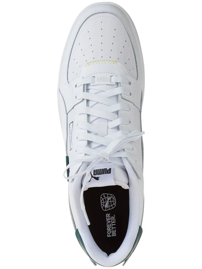 Leder-Sneakers "Caven 2.0 VTG" in Weiß/ Grün