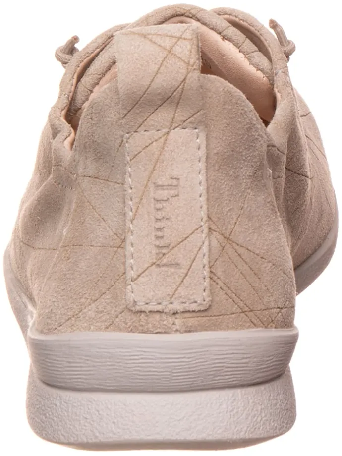 Leder-Sneakers "Cotton" in Beige
