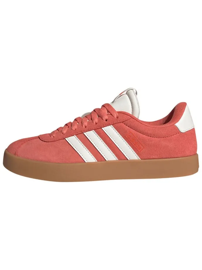 Leder-Sneakers "Court 3.0" in Rot