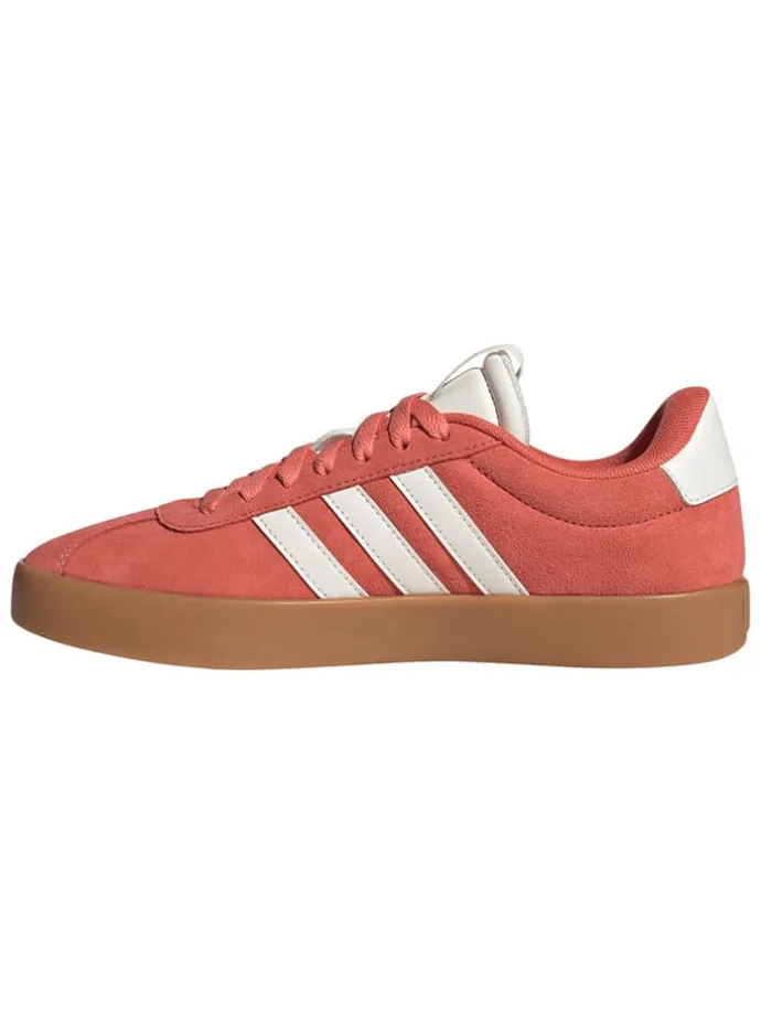 Leder-Sneakers "Court 3.0" in Rot