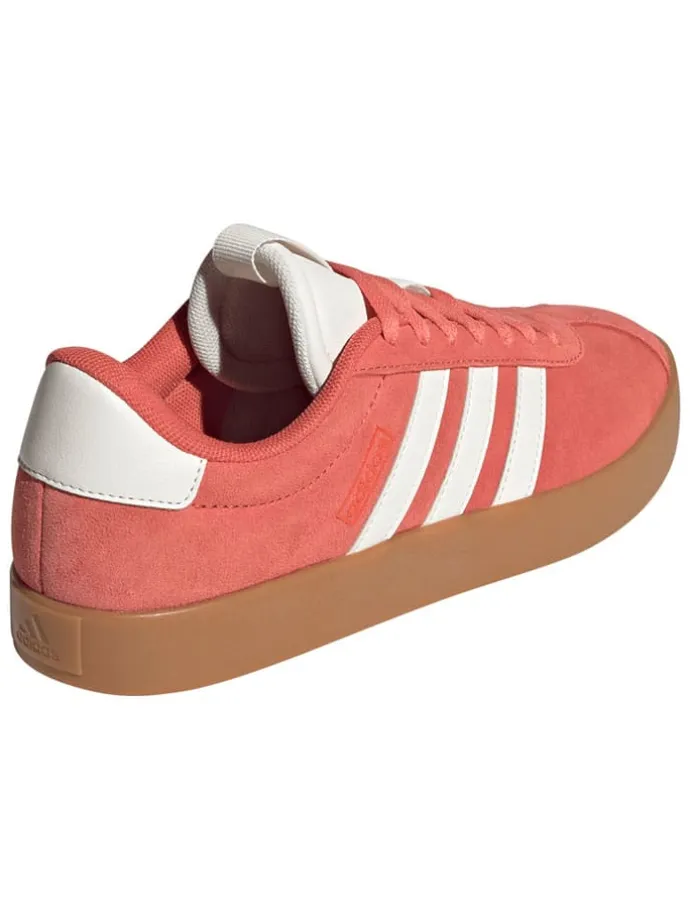 Leder-Sneakers "Court 3.0" in Rot