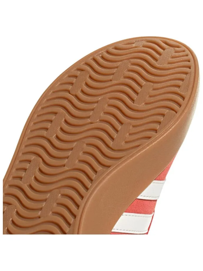 Leder-Sneakers "Court 3.0" in Rot