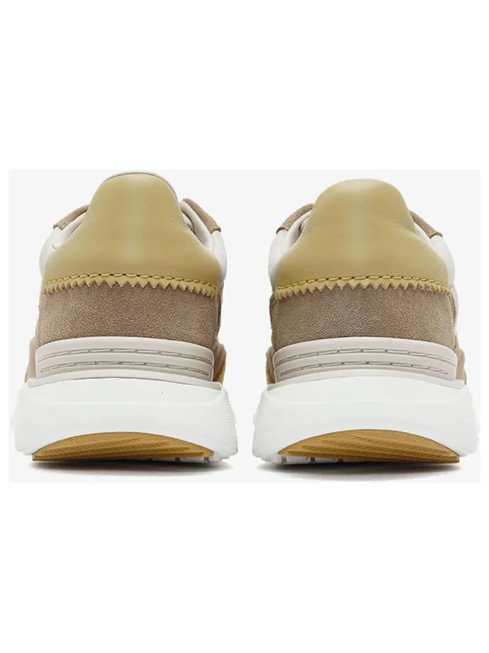 Leder-Sneakers "Craft Pace" in Hellbraun/ Beige