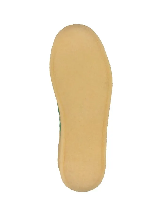 Leder-Sneakers "Cuzima Crepe" in Beige/ Grün