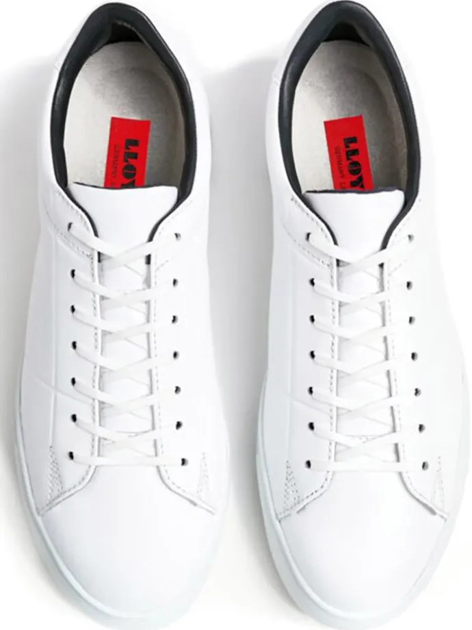 Leder-Sneakers "Enrico" in Weiß