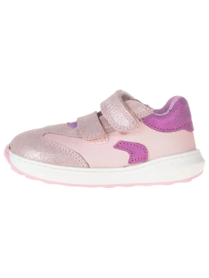 Leder-Sneakers "Float" in Rosa