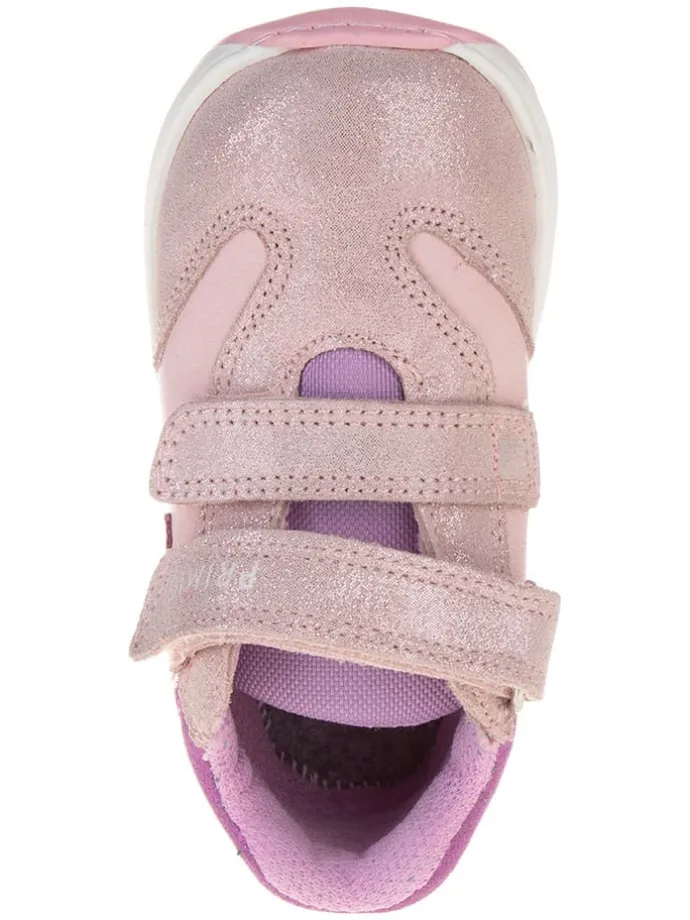 Leder-Sneakers "Float" in Rosa