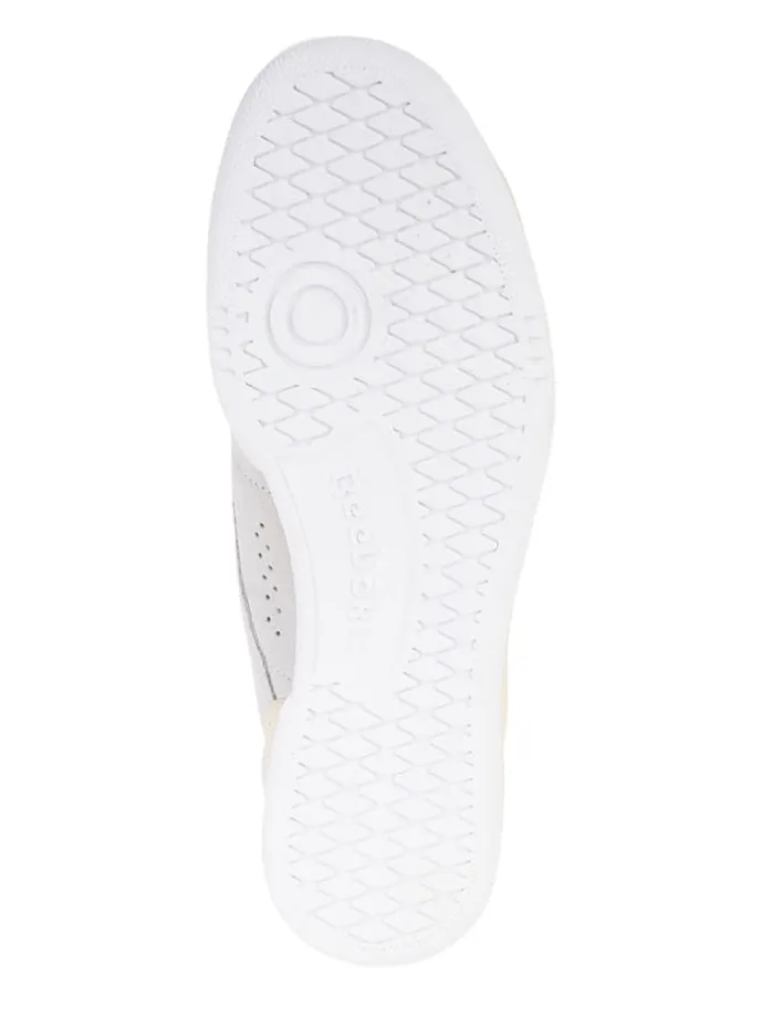 Leder-Sneakers in Grau