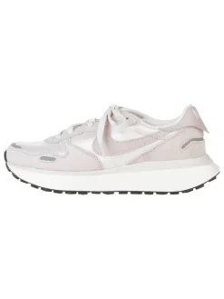 Leder-Sneakers "Phoenix Waffle" in Taupe/ Weiß