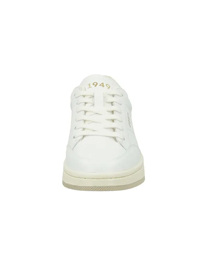 Leder-Sneakers "Prepla" in Weiß