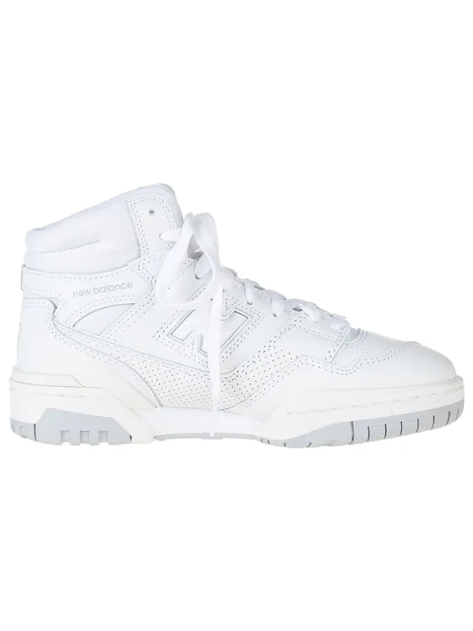 Leder-Sneakers "650R" in Weiß