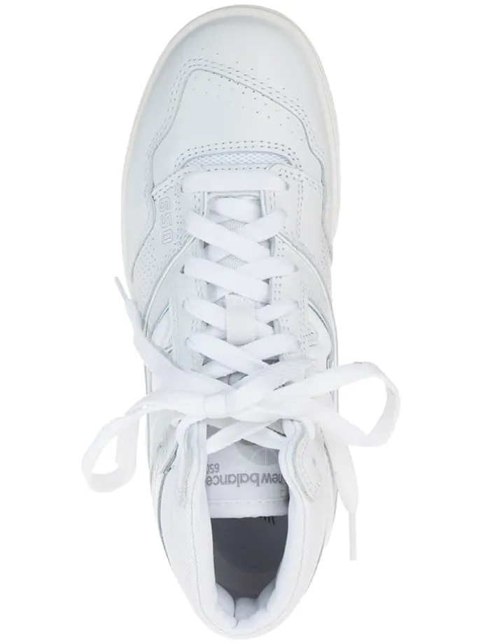 Leder-Sneakers "650R" in Weiß