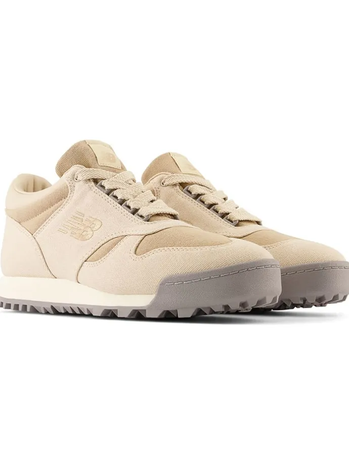 Leder-Sneakers "Rainer" in Beige