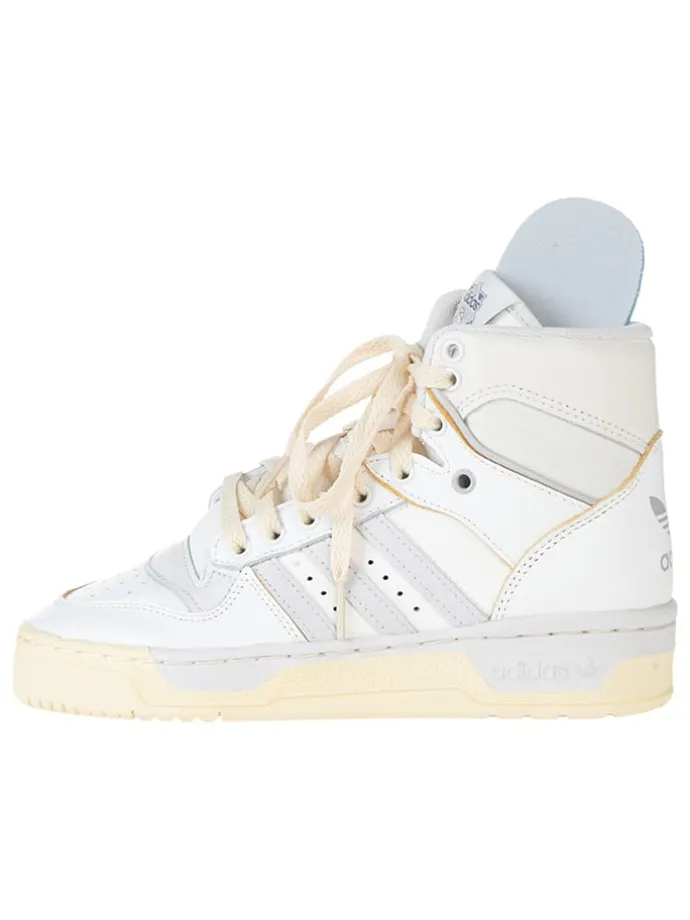 Leder-Sneakers "Rivalry Hi" in Weiß