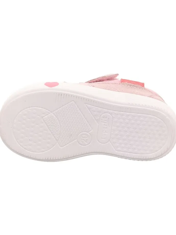 Leder-Sneakers "Supies" in Rosa