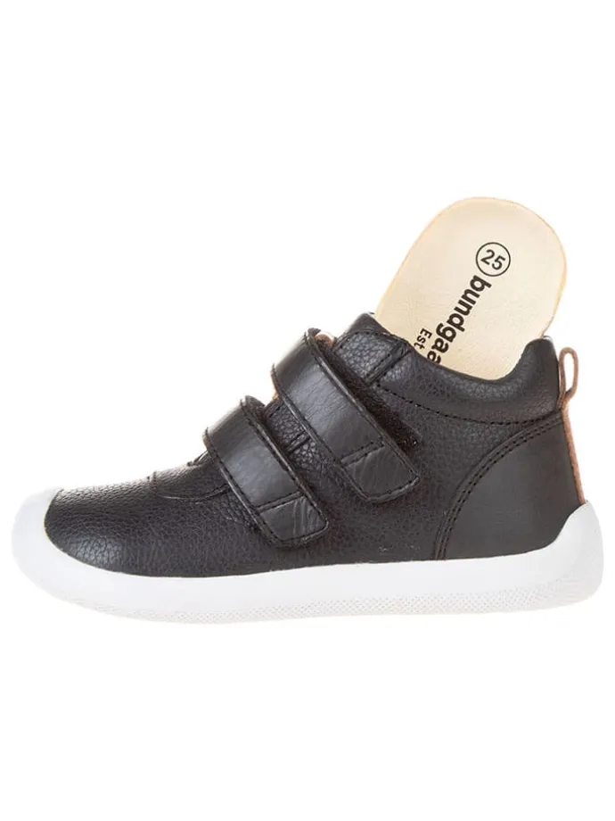 Leder-Sneakers "The Walk Strap Sporty" in Schwarz