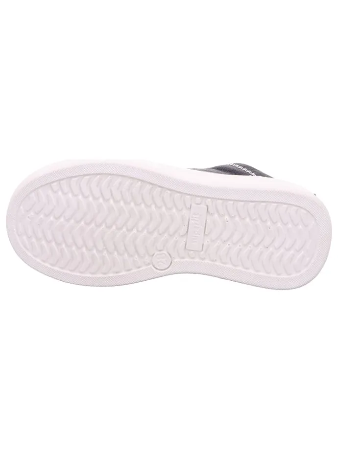 Leder-Stiefeletten "Cosmo" in Dunkelblau