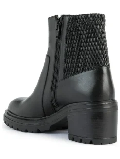 Leder-Stiefeletten
