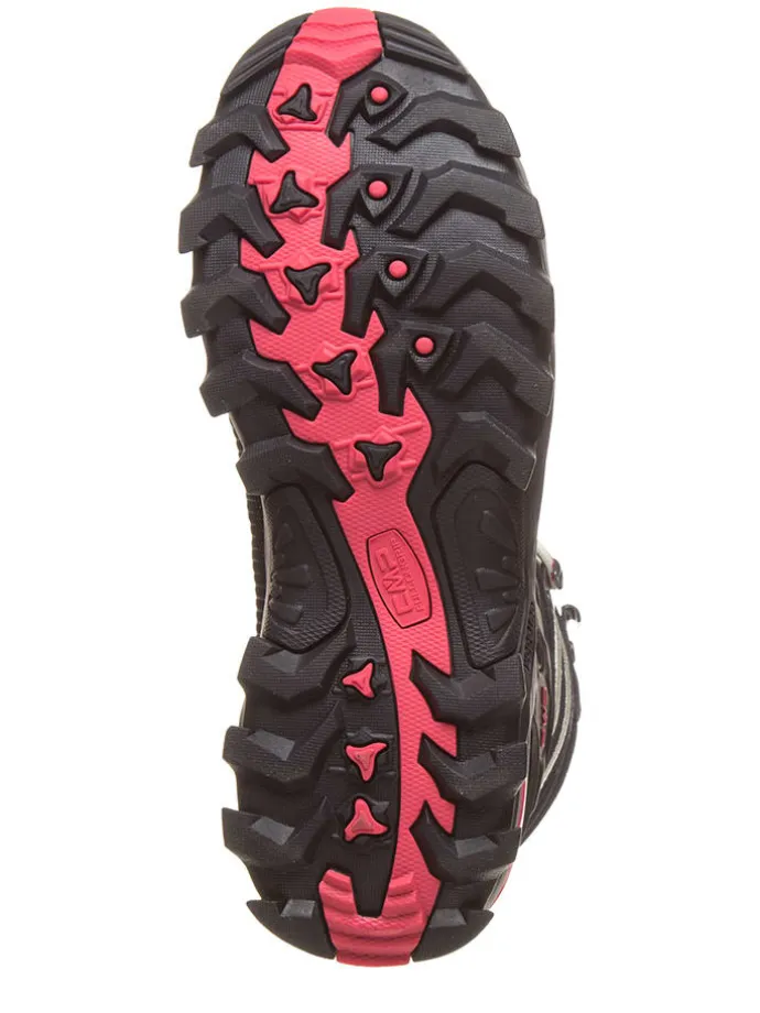 Leder-Trekkingboots "Rigel" in Schwarz