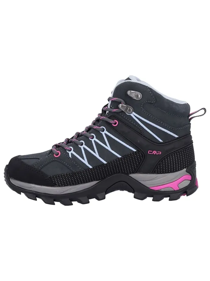 Leder-Trekkingboots "Rigel" in Dunkelblau