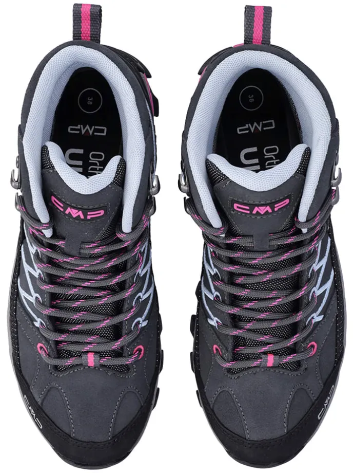 Leder-Trekkingboots "Rigel" in Dunkelblau