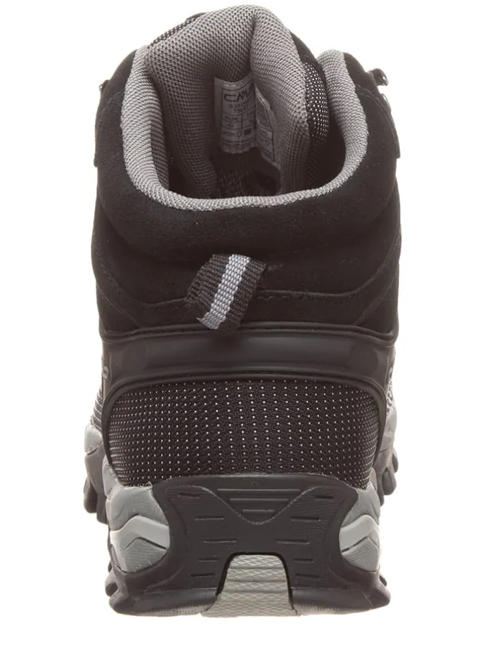 Leder-Trekkingboots "Rigel" in Schwarz